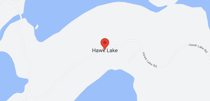 map of LOT 20 East Hawk Lake
